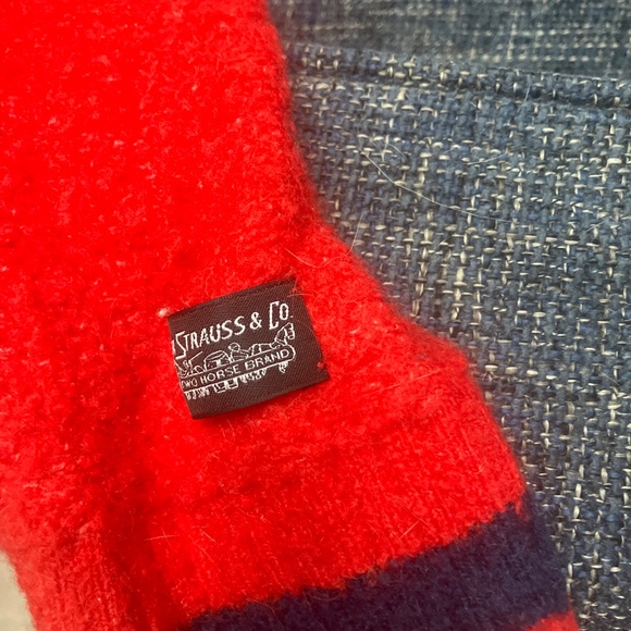 Red Levi cardigan - Picture 4 of 6